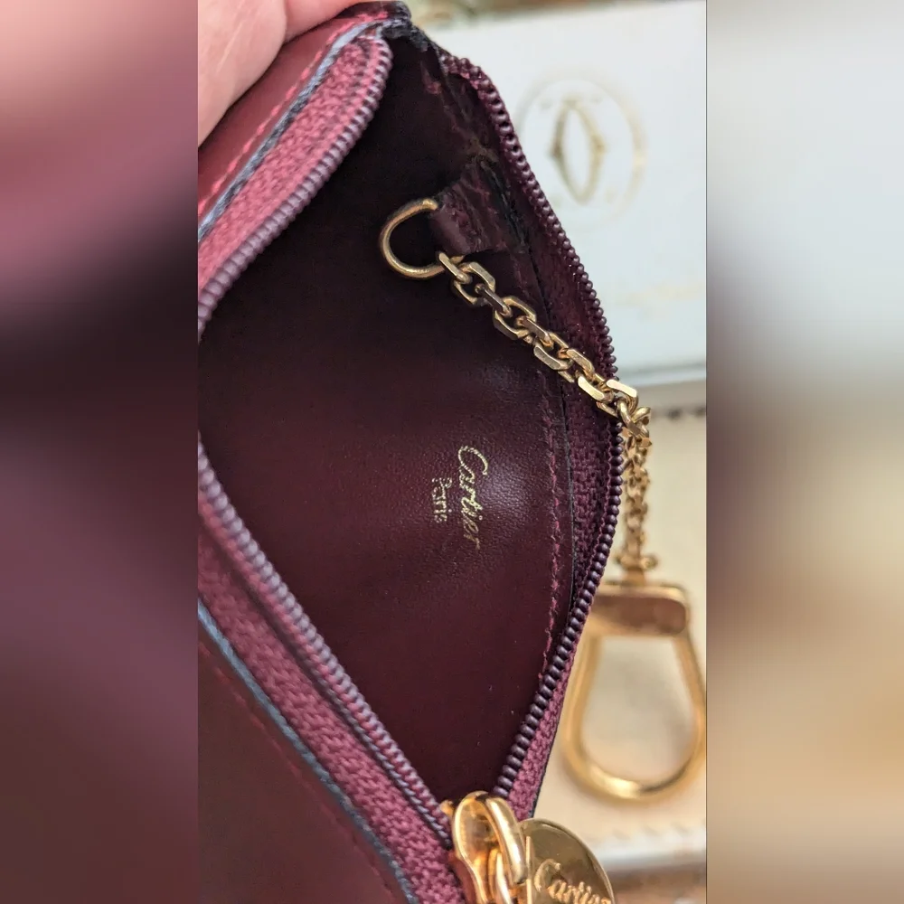 Cartier leather  coin purse‎ wallet - Picture 5 of 7